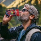 Custom Roosters Honouring First Nations 4 in 1 Can Cooler Tumbler NAIDOC 2026 Deadly 50 Years