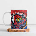 Custom Roosters Honouring First Nations Ceramic Mug NAIDOC 2026 Deadly 50 Years