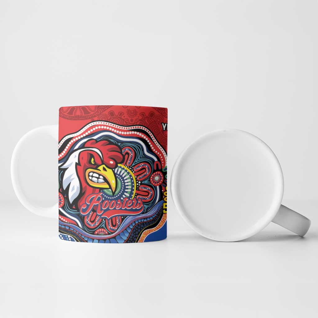 Custom Roosters Honouring First Nations Ceramic Mug NAIDOC 2026 Deadly 50 Years