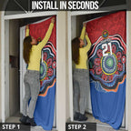 Custom Roosters Honouring First Nations Door Cover NAIDOC 2026 Deadly 50 Years