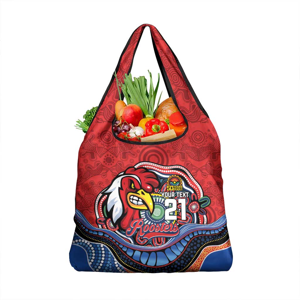 Custom Roosters Honouring First Nations Grocery Bag NAIDOC 2026 Deadly 50 Years