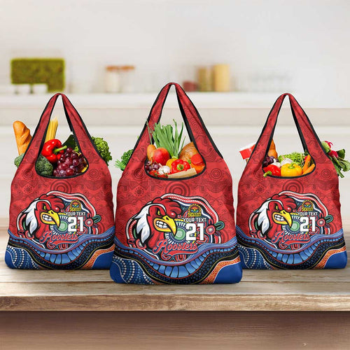 Custom Roosters Honouring First Nations Grocery Bag NAIDOC 2026 Deadly 50 Years