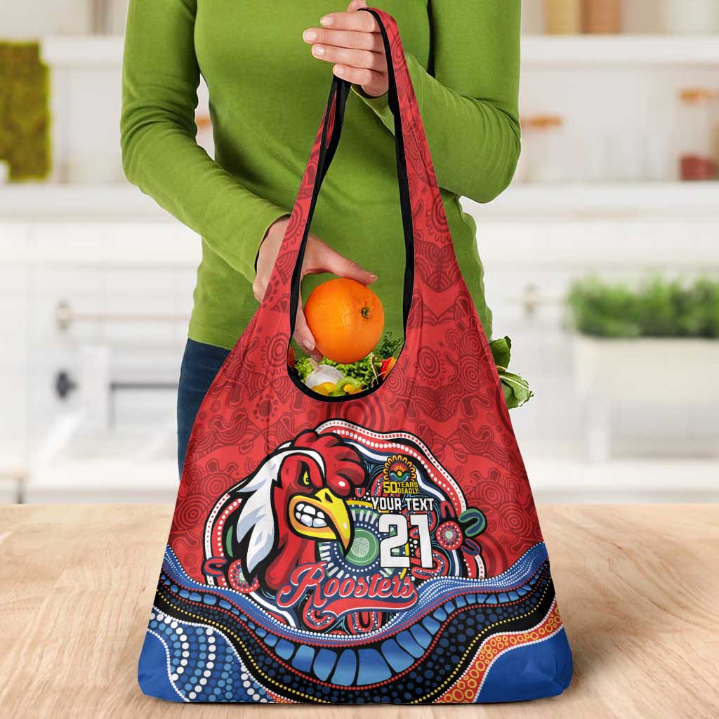 Custom Roosters Honouring First Nations Grocery Bag NAIDOC 2026 Deadly 50 Years