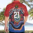 Custom Roosters Honouring First Nations Hawaiian Shirt NAIDOC 2026 Deadly 50 Years