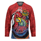 Custom Roosters Honouring First Nations Hockey Jersey NAIDOC 2026 Deadly 50 Years