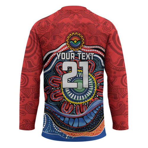 Custom Roosters Honouring First Nations Hockey Jersey NAIDOC 2026 Deadly 50 Years