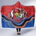 Custom Roosters Honouring First Nations Hooded Blanket NAIDOC 2026 Deadly 50 Years