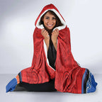 Custom Roosters Honouring First Nations Hooded Blanket NAIDOC 2026 Deadly 50 Years