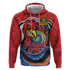Custom Roosters Honouring First Nations Hoodie NAIDOC 2026 Deadly 50 Years
