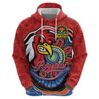 Custom Roosters Honouring First Nations Hoodie NAIDOC 2026 Deadly 50 Years