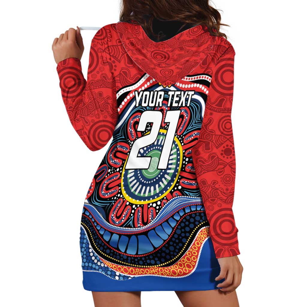 Custom Roosters Honouring First Nations Hoodie Dress NAIDOC 2026 Deadly 50 Years