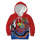 Custom Roosters Honouring First Nations Kid Hoodie NAIDOC 2026 Deadly 50 Years