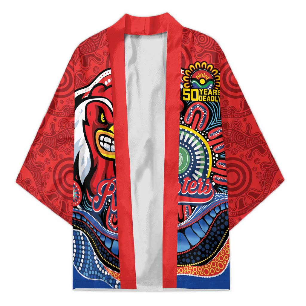 Custom Roosters Honouring First Nations Kimono NAIDOC 2026 Deadly 50 Years