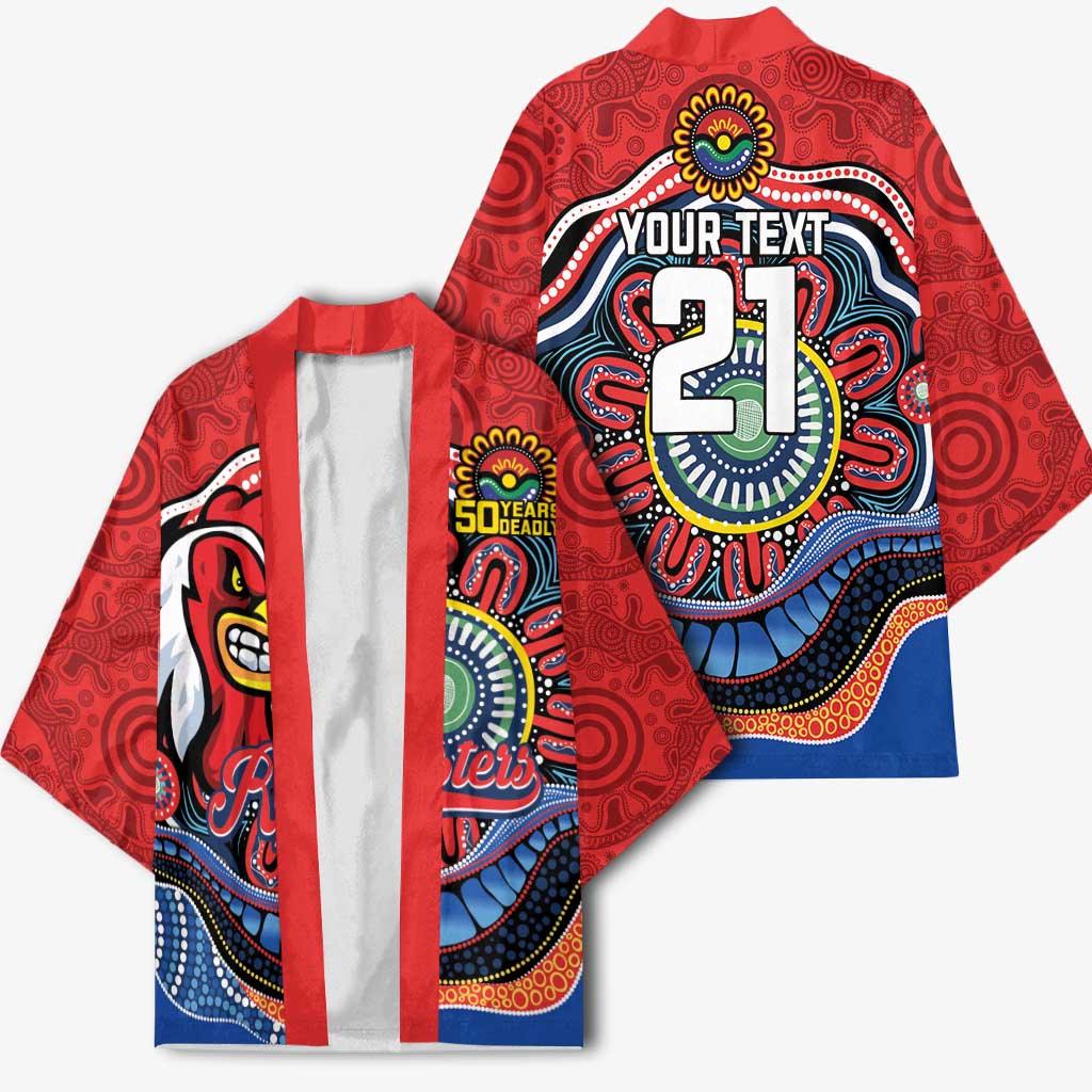 Custom Roosters Honouring First Nations Kimono NAIDOC 2026 Deadly 50 Years