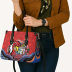 Custom Roosters Honouring First Nations Leather Bag NAIDOC 2026 Deadly 50 Years