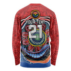 Custom Roosters Honouring First Nations Long Sleeve Shirt NAIDOC 2026 Deadly 50 Years
