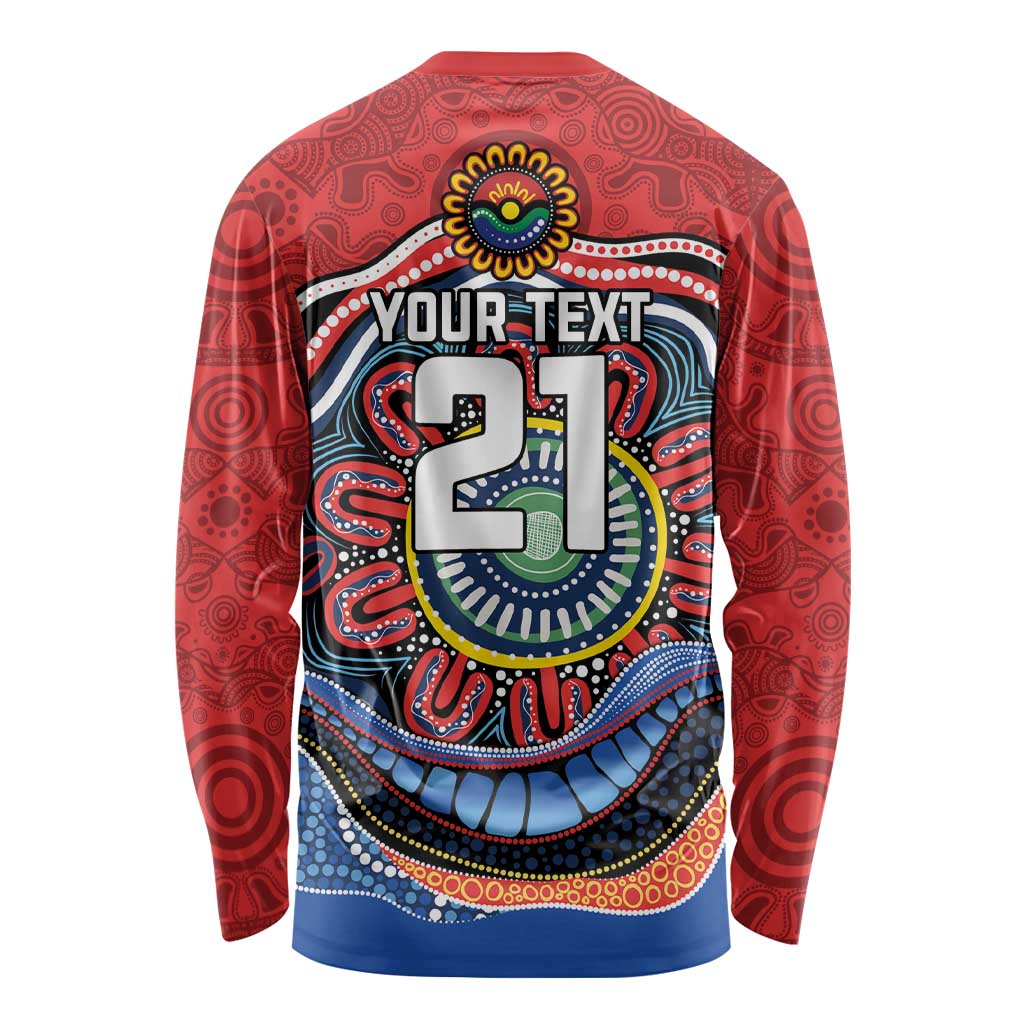 Custom Roosters Honouring First Nations Long Sleeve Shirt NAIDOC 2026 Deadly 50 Years