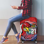 Custom Roosters Honouring First Nations Luggage Cover NAIDOC 2026 Deadly 50 Years