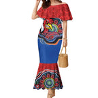 Custom Roosters Honouring First Nations Mermaid Dress NAIDOC 2026 Deadly 50 Years
