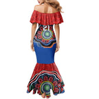Custom Roosters Honouring First Nations Mermaid Dress NAIDOC 2026 Deadly 50 Years