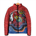 Custom Roosters Honouring First Nations Padded Jacket NAIDOC 2026 Deadly 50 Years