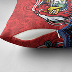 Custom Roosters Honouring First Nations Pillow Cover NAIDOC 2026 Deadly 50 Years