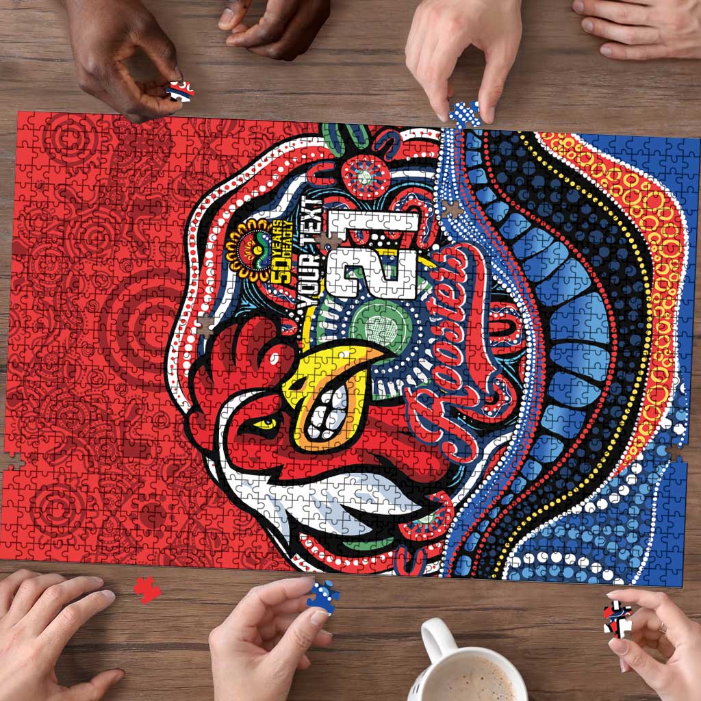 Custom Roosters Honouring First Nations Puzzle NAIDOC 2026 Deadly 50 Years