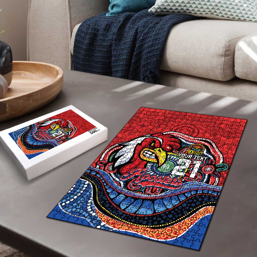 Custom Roosters Honouring First Nations Puzzle NAIDOC 2026 Deadly 50 Years