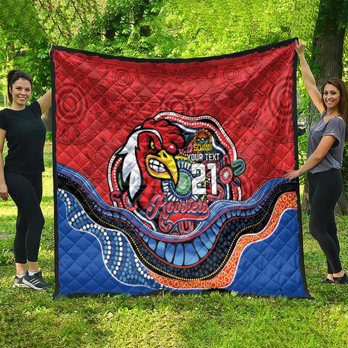 Custom Roosters Honouring First Nations Quilt NAIDOC 2026 Deadly 50 Years