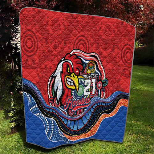 Custom Roosters Honouring First Nations Quilt NAIDOC 2026 Deadly 50 Years