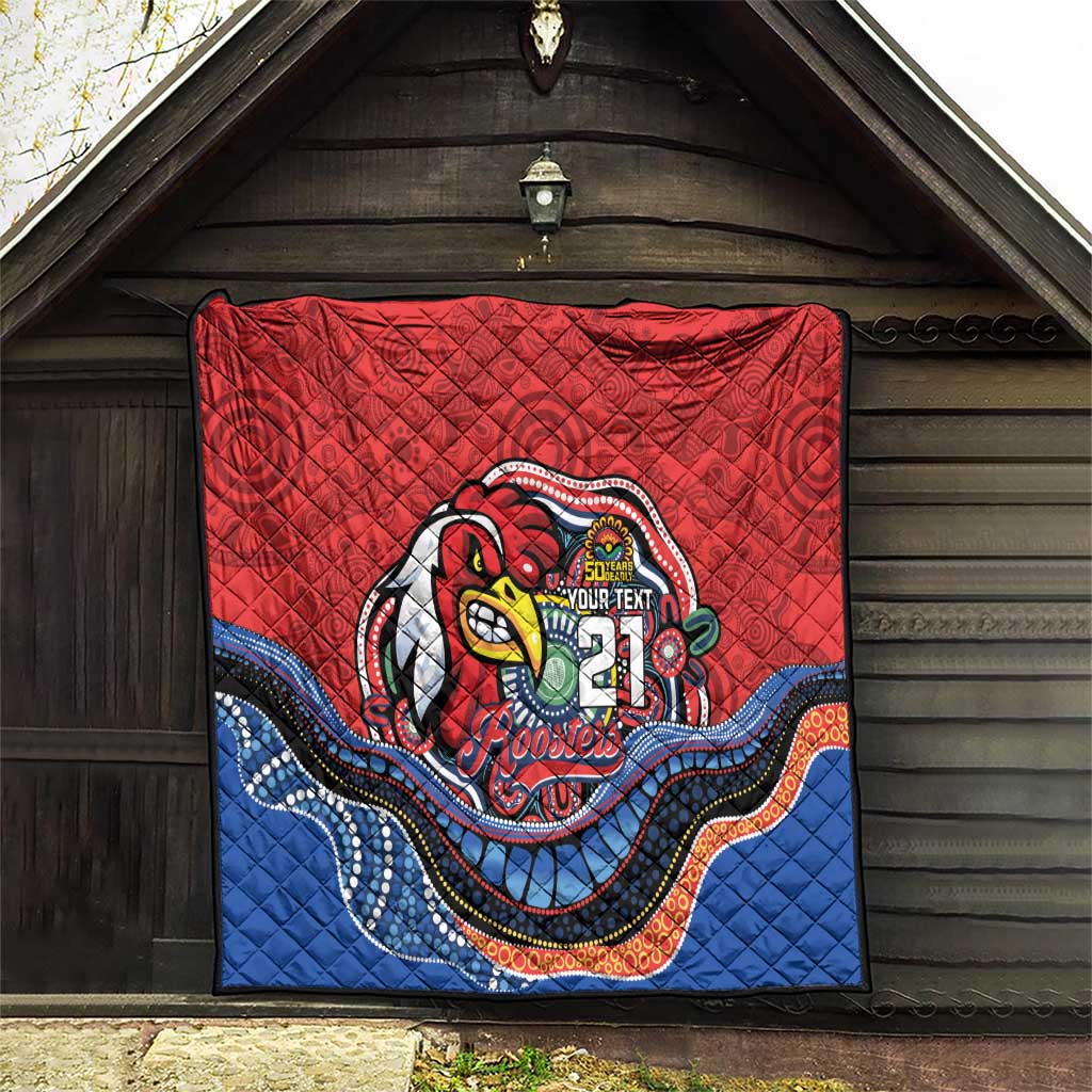 Custom Roosters Honouring First Nations Quilt NAIDOC 2026 Deadly 50 Years
