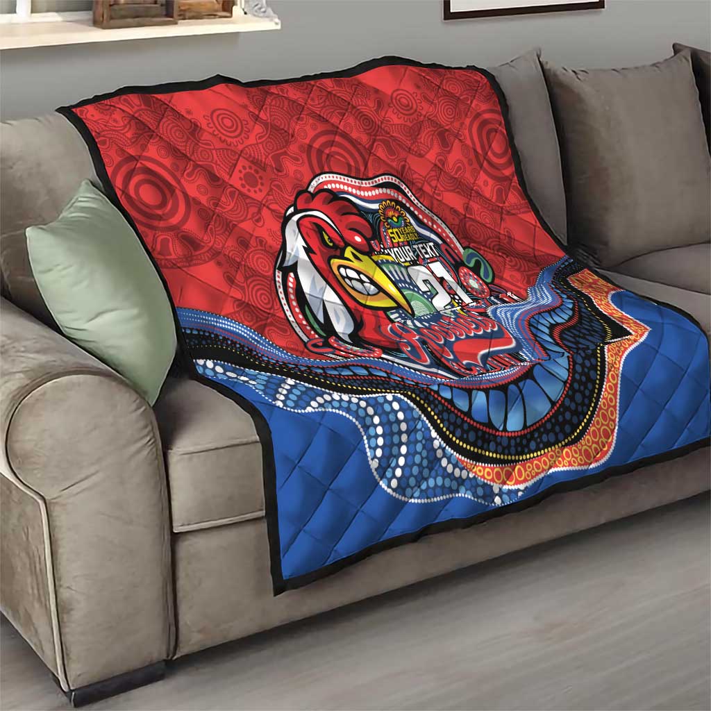 Custom Roosters Honouring First Nations Quilt NAIDOC 2026 Deadly 50 Years