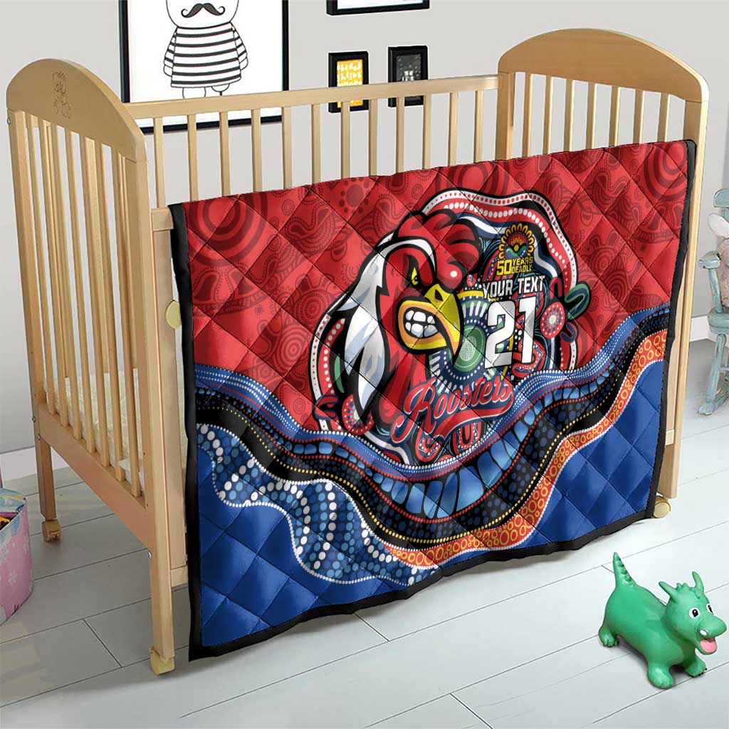 Custom Roosters Honouring First Nations Quilt NAIDOC 2026 Deadly 50 Years