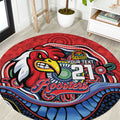 Custom Roosters Honouring First Nations Round Carpet NAIDOC 2026 Deadly 50 Years