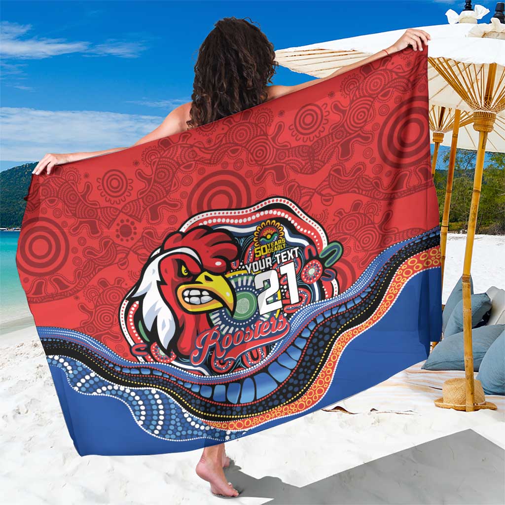 Custom Roosters Honouring First Nations Sarong NAIDOC 2026 Deadly 50 Years