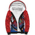 Custom Roosters Honouring First Nations Sherpa Hoodie NAIDOC 2026 Deadly 50 Years