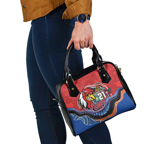 Custom Roosters Honouring First Nations Shoulder Handbag NAIDOC 2026 Deadly 50 Years