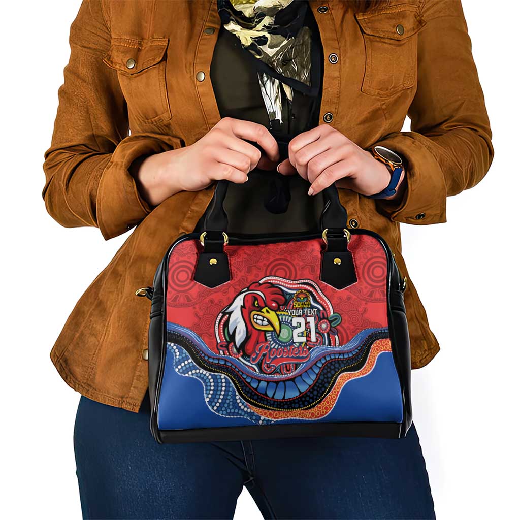 Custom Roosters Honouring First Nations Shoulder Handbag NAIDOC 2026 Deadly 50 Years