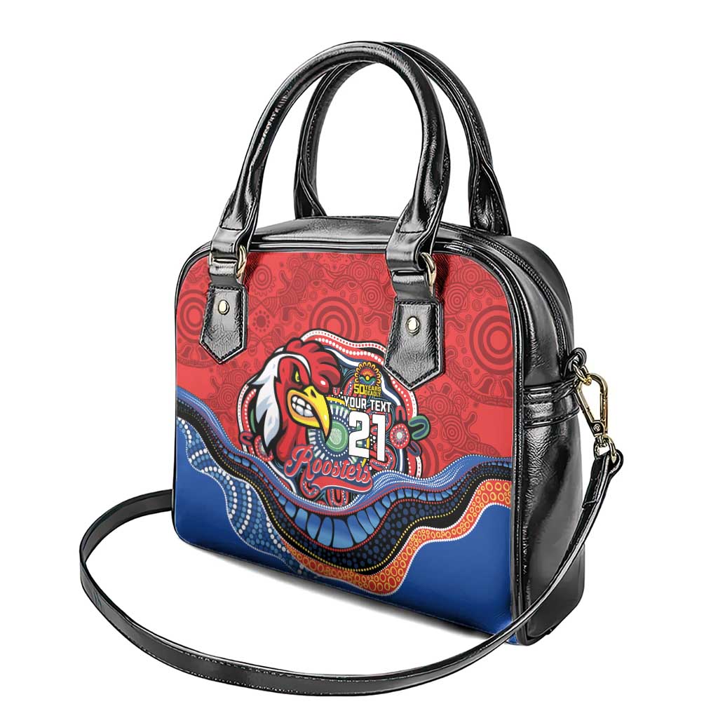Custom Roosters Honouring First Nations Shoulder Handbag NAIDOC 2026 Deadly 50 Years