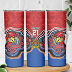 Custom Roosters Honouring First Nations Skinny Tumbler NAIDOC 2026 Deadly 50 Years