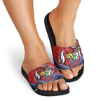 Custom Roosters Honouring First Nations Slide Sandals NAIDOC 2026 Deadly 50 Years