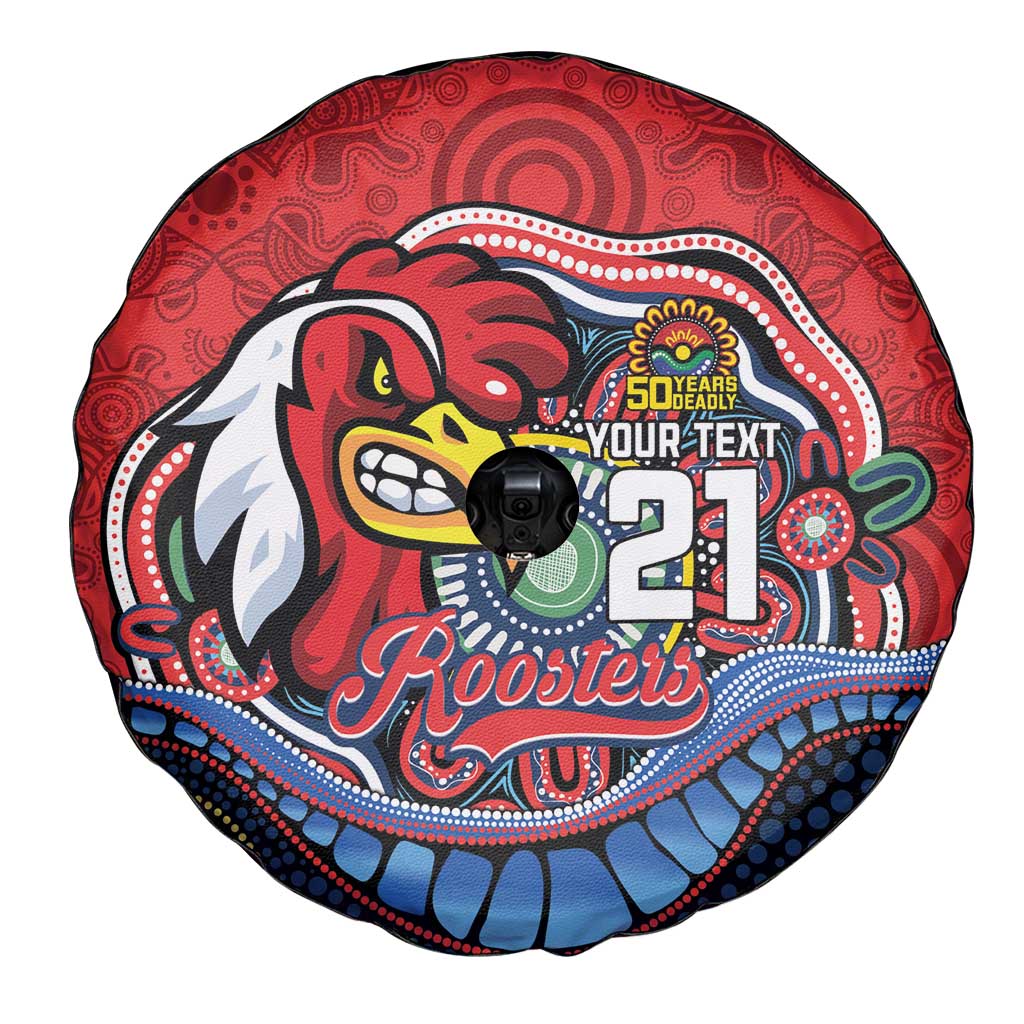 Custom Roosters Honouring First Nations Spare Tire Cover NAIDOC 2026 Deadly 50 Years