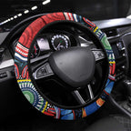 Roosters Honouring First Nations Steering Wheel Cover NAIDOC 2026 Deadly 50 Years