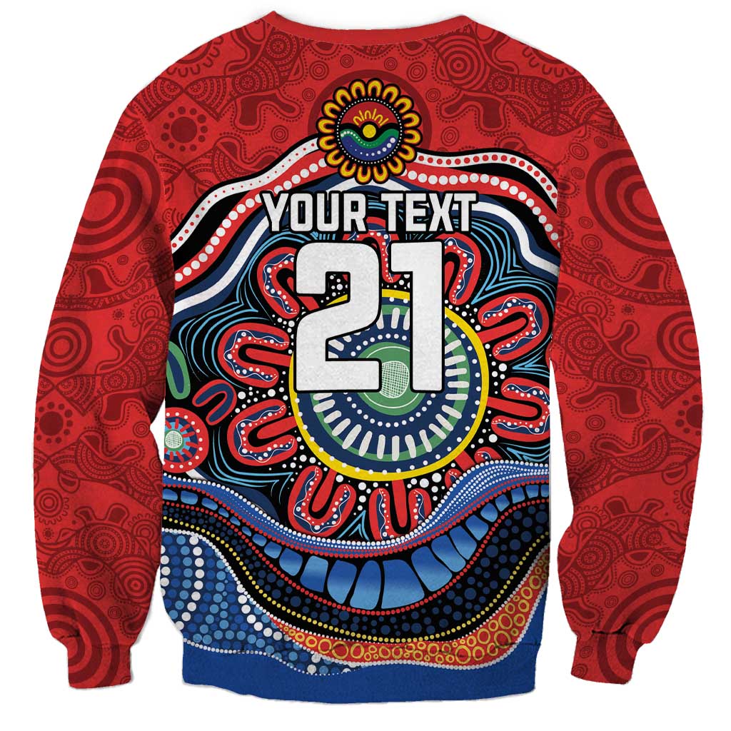 Custom Roosters Honouring First Nations Sweatshirt NAIDOC 2026 Deadly 50 Years