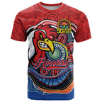 Custom Roosters Honouring First Nations T Shirt NAIDOC 2026 Deadly 50 Years