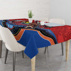 Custom Roosters Honouring First Nations Tablecloth NAIDOC 2026 Deadly 50 Years