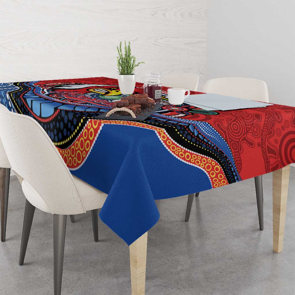Custom Roosters Honouring First Nations Tablecloth NAIDOC 2026 Deadly 50 Years