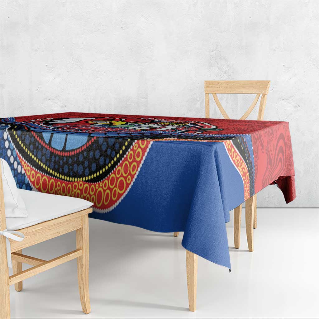 Custom Roosters Honouring First Nations Tablecloth NAIDOC 2026 Deadly 50 Years