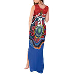 Custom Roosters Honouring First Nations Tank Maxi Dress NAIDOC 2026 Deadly 50 Years