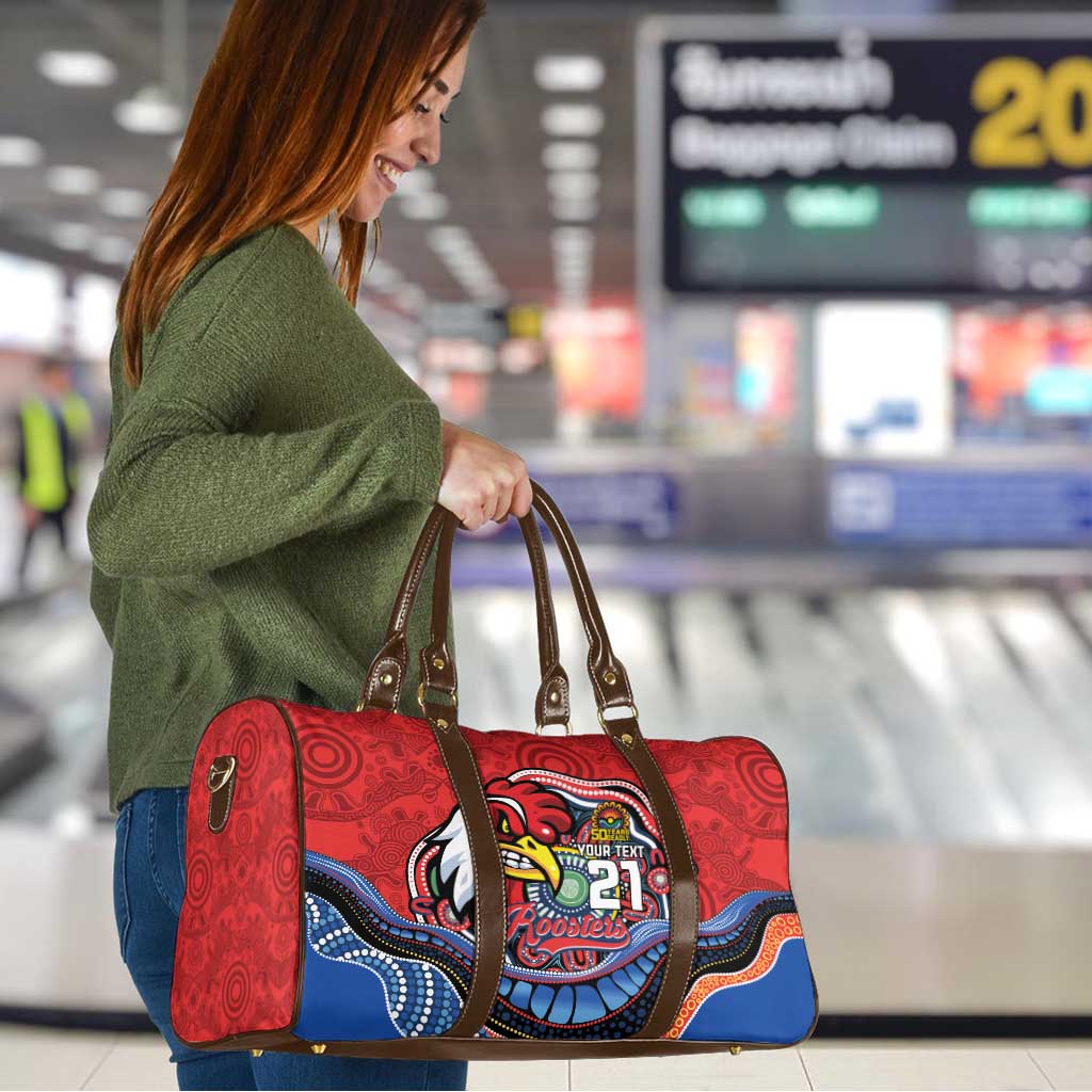 Custom Roosters Honouring First Nations Travel Bag NAIDOC 2026 Deadly 50 Years